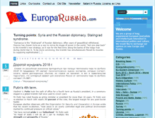 Tablet Screenshot of europarussia.com